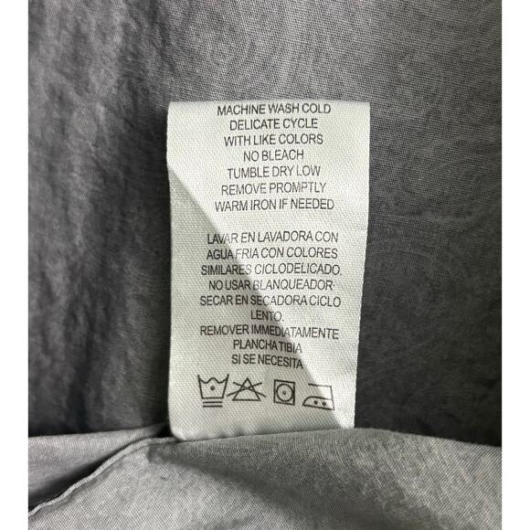 Stetson Paisley Gray Cotton Button Up Long Sleeve Dress Shirt Men’s Size XL - Picture 10 of 10